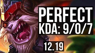 KLED vs SYLAS (TOP) | 9/0/7, 5.8M mastery, Legendary | EUW Master | 12.19