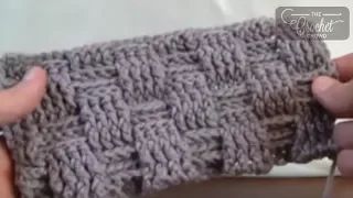 Crochet Basket Weave Stitch - Blanket | EASY