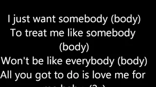 Tink Treat Me Like Somebody Lyrics