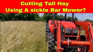 Can You Cut Thick Hay With A Sickle Bar Mower? #200