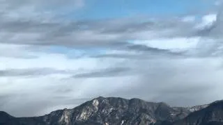 The B2 Stealth Bomber Flies Over Glendale, Pasadena, and Burbank 1-1-13 HD