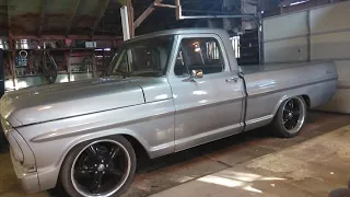 71 F100 frame swap "extreme budget build street truck"