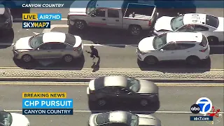 Suspect arrested in Canyon Country after dangerous police chase