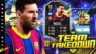 98 TOTS Lionel Messi Team Takedown!!!