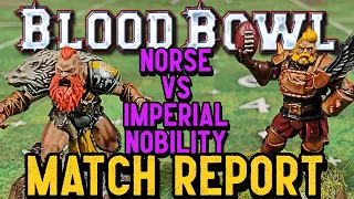 Blood Bowl Match Report - NORSE vs IMPERIAL NOBILITY