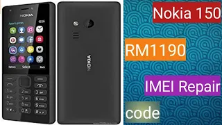 Nokia 150 RM1190 IMEI Repair Code