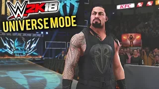 WWE 2K18 Universe Mode - Ep. 1 - WELCOME TO UNIVERSE MODE! (WWE 2K18 Universe Mode Part 1)