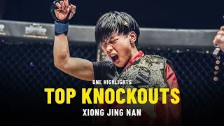 Xiong Jing Nan's Top Knockouts | ONE Highlights