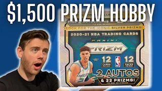 *$1,500 Prizm Hobby Box* 2020-21 Panini Prizm NBA Basketball Hobby Box Opening!