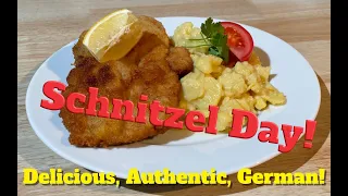 German Schnitzel 101: The secret of the perfect Schnitzel! Savory, crunchy, delicious! 🍽️✨
