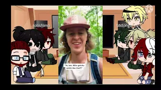 Mha react to new student todoroki (no pt 2)