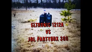 ТЕСТ на природе Eltronic EL 1212A и JBL Partybox300