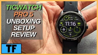 Ticwatch Pro 5 Unboxing, Setup & In-Depth Review! | Best Smartwatch of 2023?