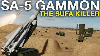 DCS NEW SA-5 Gammon SAM & Israeli Style SEAD Tactics!