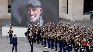 France says goodbye to iconic New Wave actor Jean-Paul Belmondo in national tribute