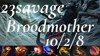 23savage mid Broodmother, Dreamocel carry CK vs Mikoto Ember, AM - Orchid, so nasty - dota2