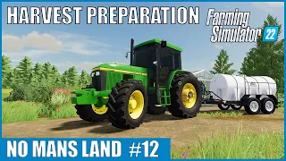 No Mans Land #12 FS22 Timelapse | Making Hay, Feeding Sheep And Harvest Preparation