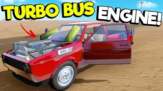 Sticking a BUS ENGINE in the New Car was a Bad Idea in the Long Drive Update!