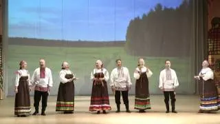Народный ансамбль С бору по сосенке г  Коряжма