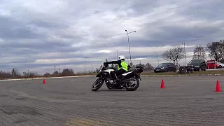 Practice makes perfect - Figure 8GP (30,25s) - VStrom 650