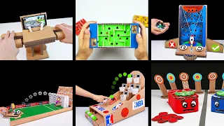 TOP 20 Amazing Cardboard Games Compilation