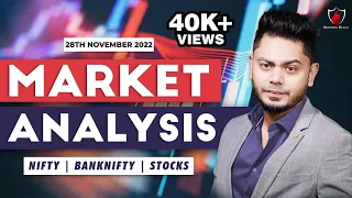 Market Analysis 28th Nov 2022 || Nifty & Bank Nifty Levels || Anish Singh Thakur || Booming Bulls