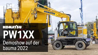 PW1XX prototyp - Komatsu auf der bauma 2022