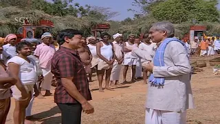 Dr.Rajkumar Helps Farmers By Giving Lorries Scenes | Dhruva Thare Kannada Movie Part-6