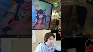xQc reacts to real cat girl in tokyo  #shorts