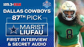 Marist Liufau First Interview + Secret Audio | NFL Draft 2024