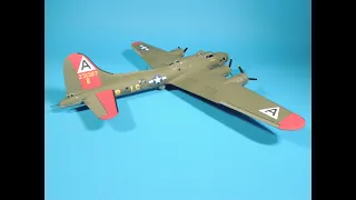 Fuselage Attachment-Part-12 of Detailing & Building the Revell Monogram1/48 scale B-17G.