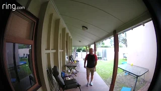 Smart doorbell captures attempted break-in