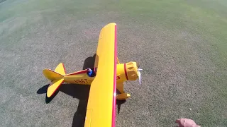 Pica 1/5th Scale 72inch WACO touch-n-go practice 8-25-18