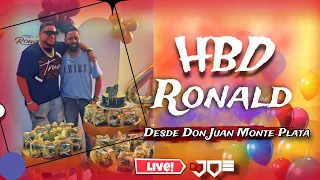 LIVE HBD RONALD ALCANTARA  DESDE MONTE PLATA  # SALSA  #BACHATA #DEMBOW  EN VIVO DJ JOE CATADOR C15