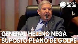 General Augusto Heleno nega suposto plano de golpe em CPMI