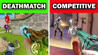Why You're INSANE in Deathmatch but Terrible in Competitive