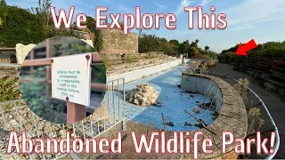 We Explore This Abandoned Wildlife Park!