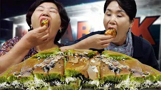 Rasa cinta pertama emak-emak Korea = Martabak Indonesia..?!🤣