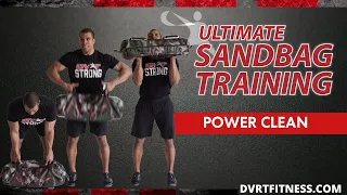 How To Perform Ultimate Sandbag Power Cleans Correctly
