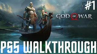 God Of War PS5 Enhanced Edition Gameplay/Walkthrough! 4K Part 1 | PS5 Update | No commentary