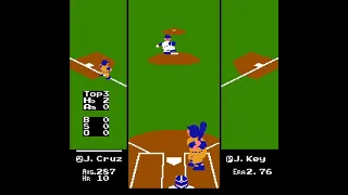 RBI Baseball (NES): Houston Astros Vs. AL All Star Team Perfect Game 26 Strikeouts K's Nintendo