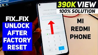 How to Unlock Xiaomi Phone After Factory Reset (2023)