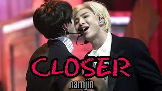 "CLOSER" BY RM( NAMJIN FMV) #bts #namjoon #seokjin