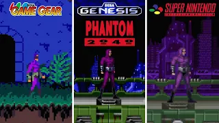 Phantom 2040 [1995] Sega Genesis vs SNES vs Game Gear  (Version Comparison)