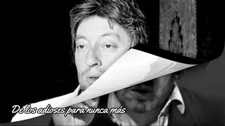 Je suis venu te dire que je m'en vais  de Serge Gainsbourg - Subtítulos en Castellano