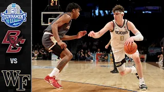 Boston College vs. Wake Forest ACC Men's Basketball Tournament Highlights (2022)