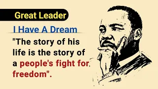 English Story - Martin Luther King | Learn English through story | British accent
