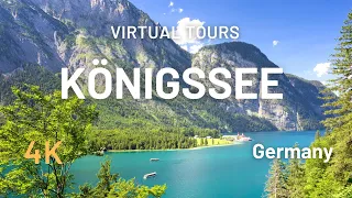 KÖNIGSSEE Germany Walking Tour 🇩🇪 National Park Berchtesgaden 4K Walk