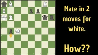 Find the mate in 2 moves for white!!
