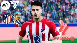 EA Sports FC 24 - Atletico Madrid Vs. Real Sociedad - LaLiga 23/24 Matchday 9 | Full Match